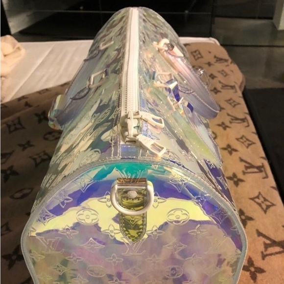 (PENDING)Louis Vuitton Keepall Bandouliere Monogram 50 Prism - Picture 3 of 13